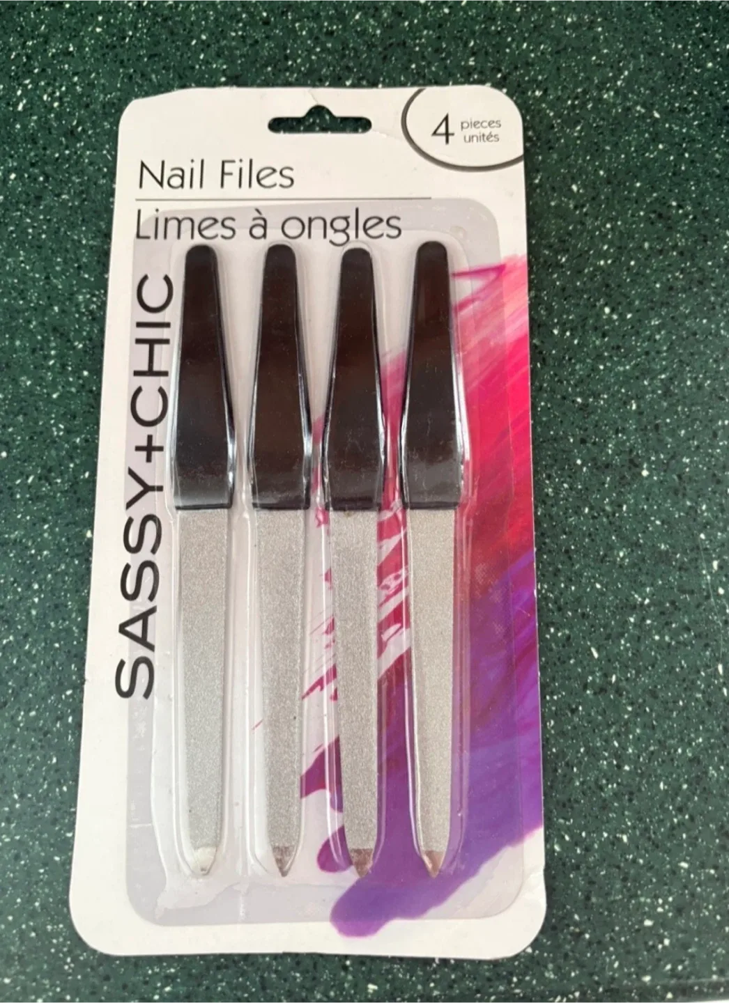 Nail files (includes 4 in pack)(FREE)