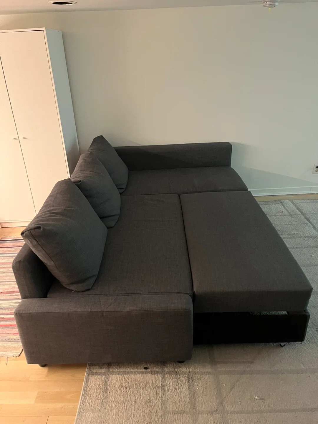 IKEA Kivik Sleeper Sectional Sofa - Dark Grey image indicator(5)