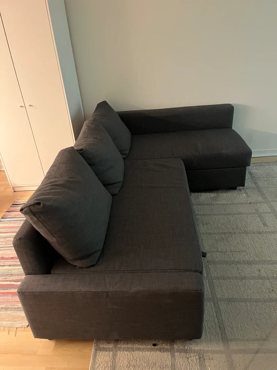 IKEA Kivik Sleeper Sectional Sofa - Dark Grey image indicator(2)