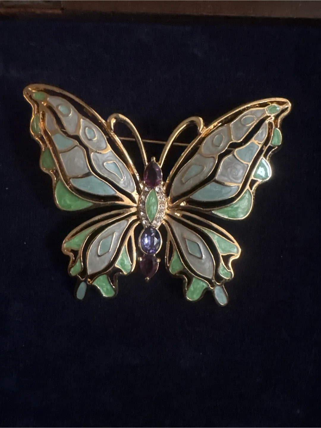 Bob Mackie Vintage Butterfly Brooch