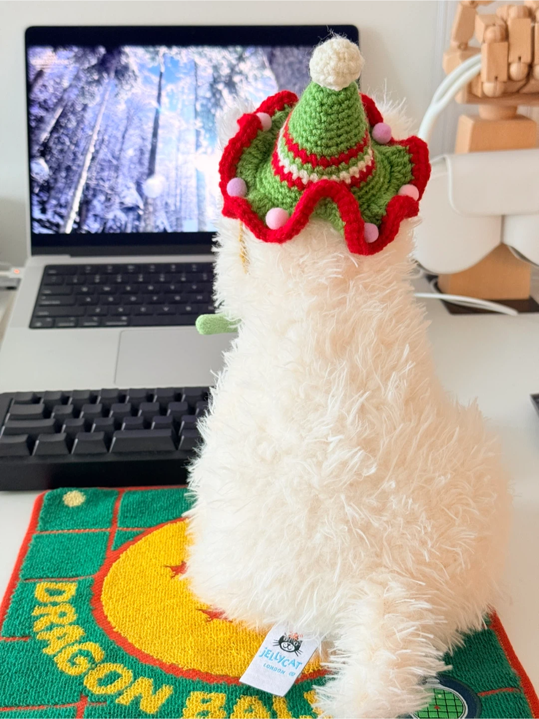 Crochet party hat