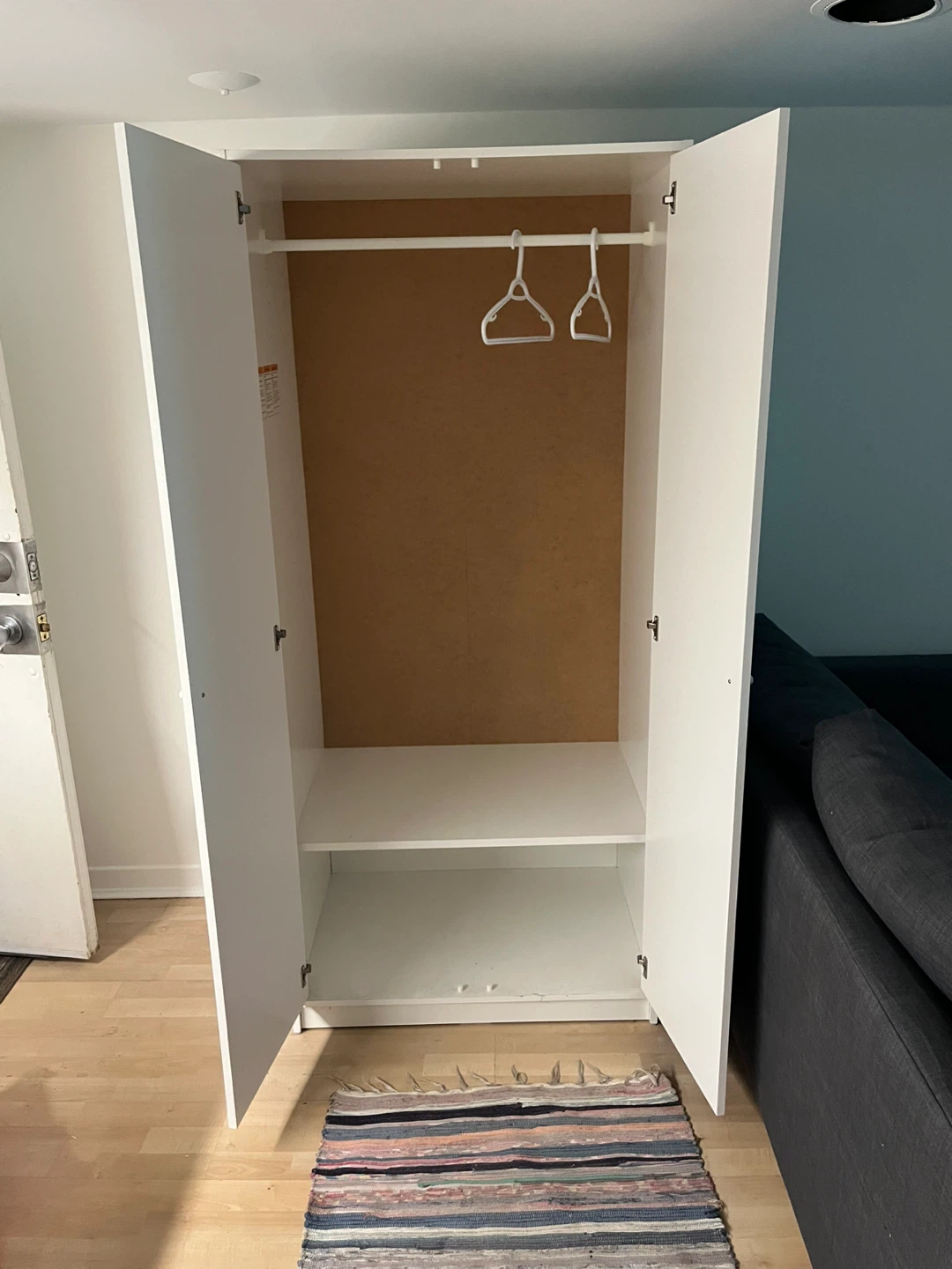 White Wardrobe IKEA - photo 2