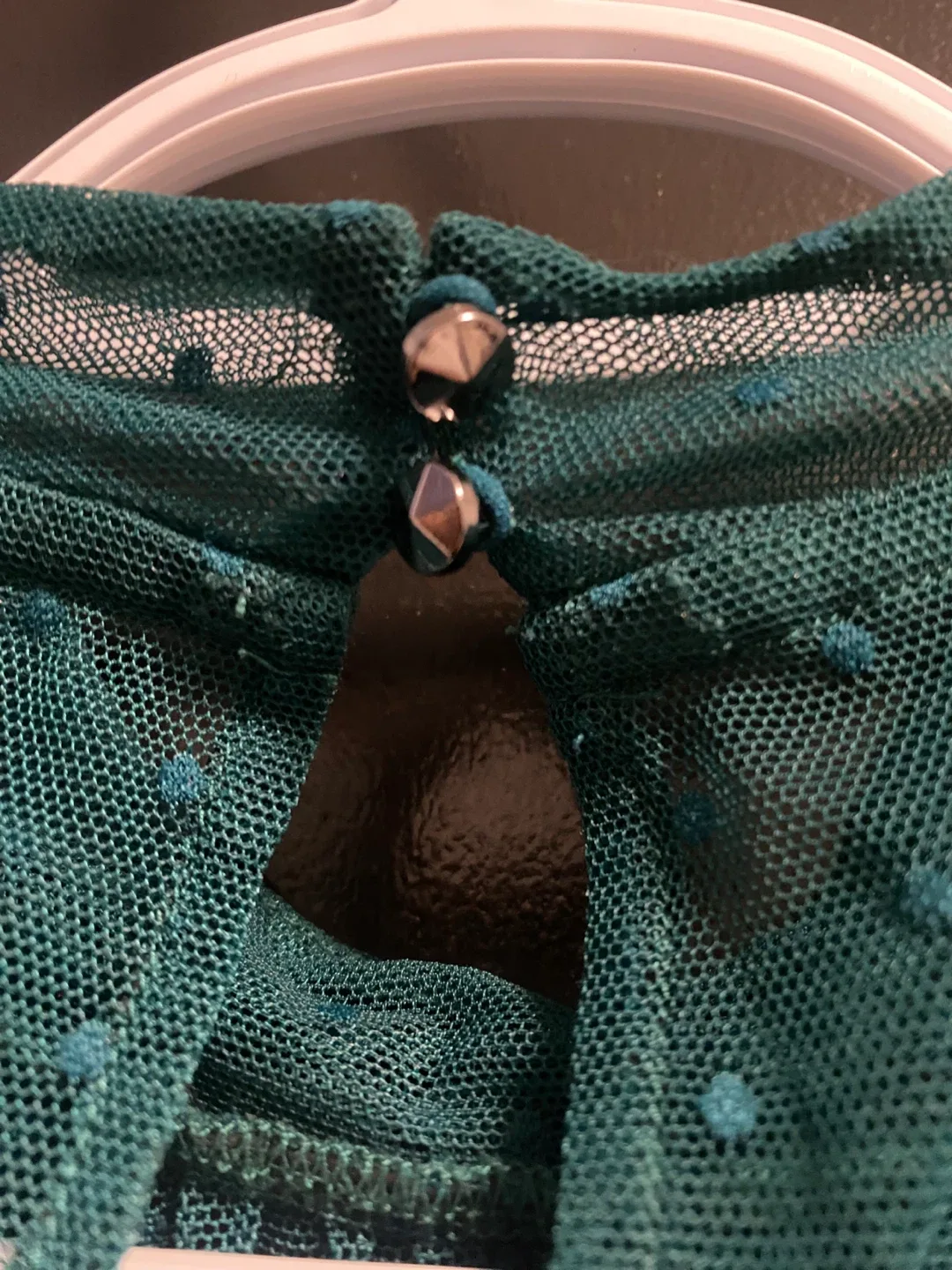 RW&Co Green Blouse - Size XXS image indicator(3)