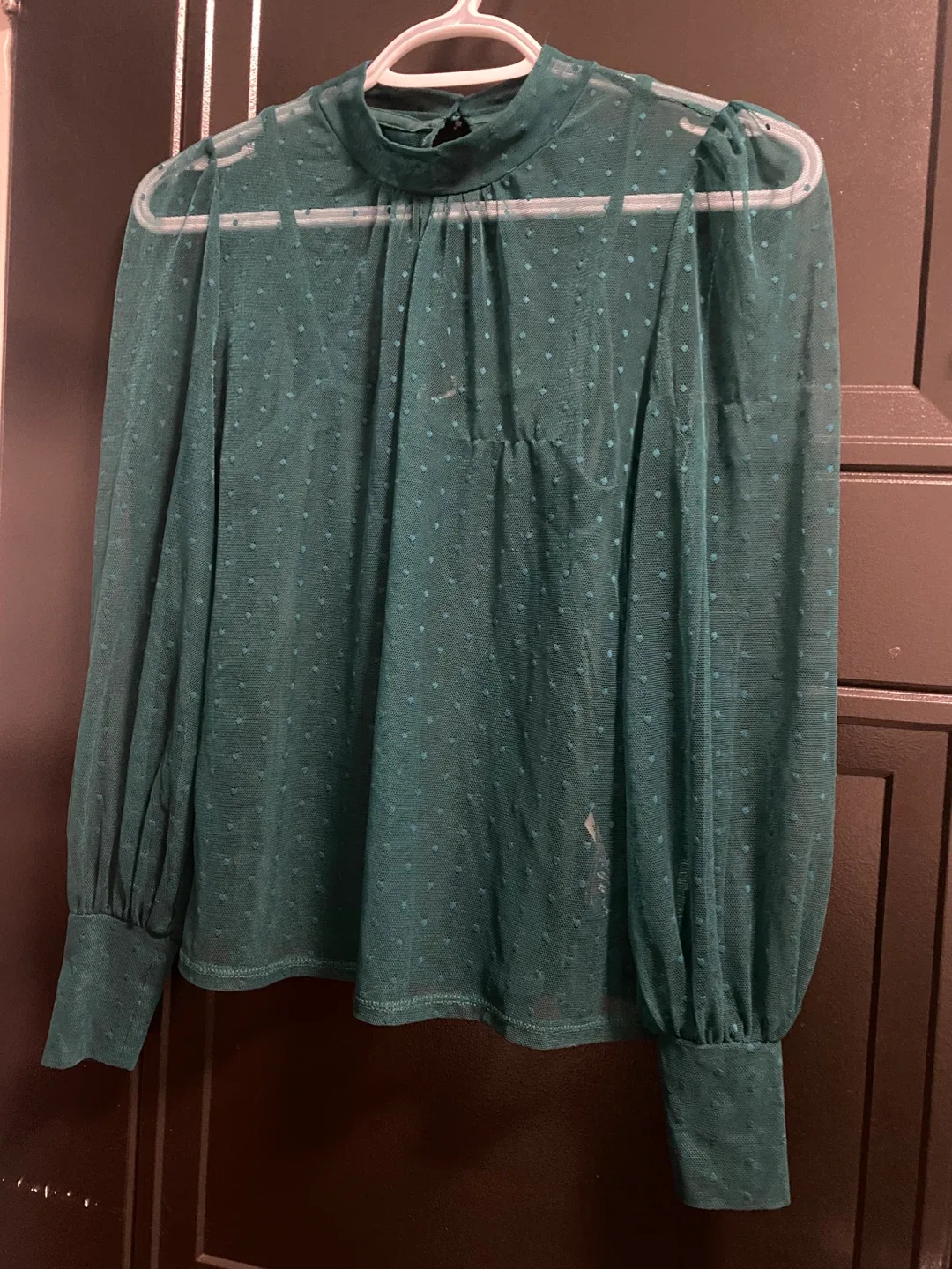 RW&Co Green Blouse - Size XXS