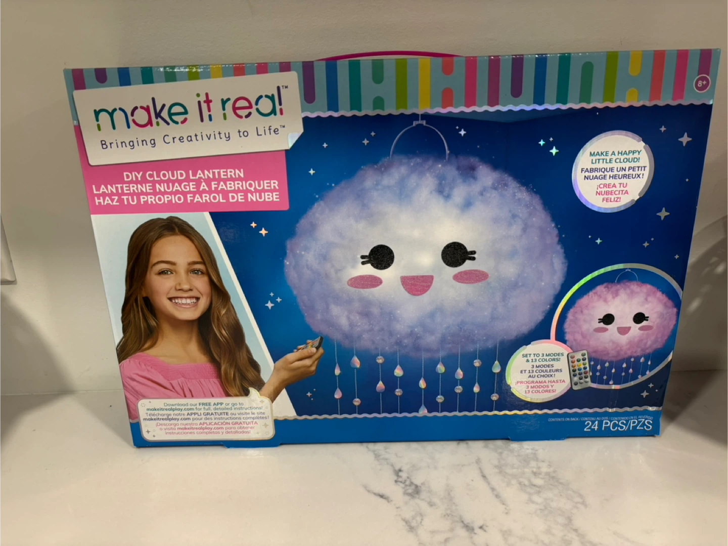 NEW- Make It Real DIY Cloud Lantern Kit