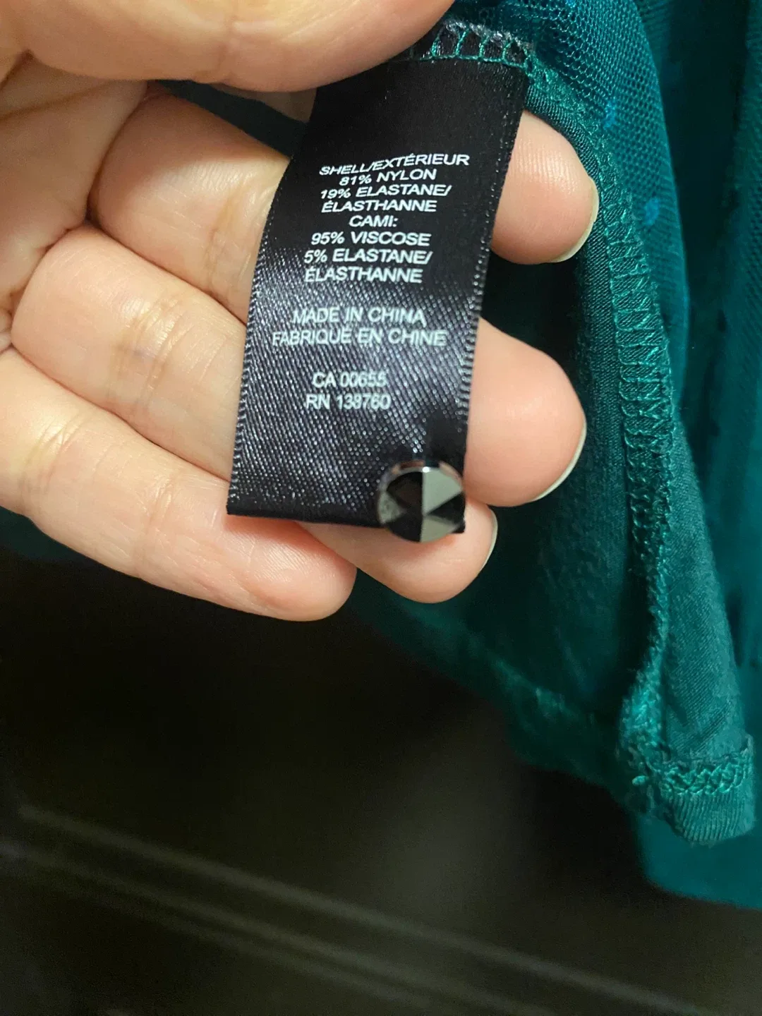 RW&Co Green Blouse - Size XXS image indicator(5)