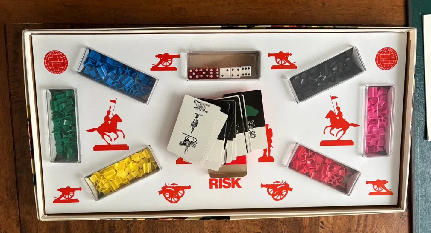 Vintage 70s Risk Board Game image indicator(5)