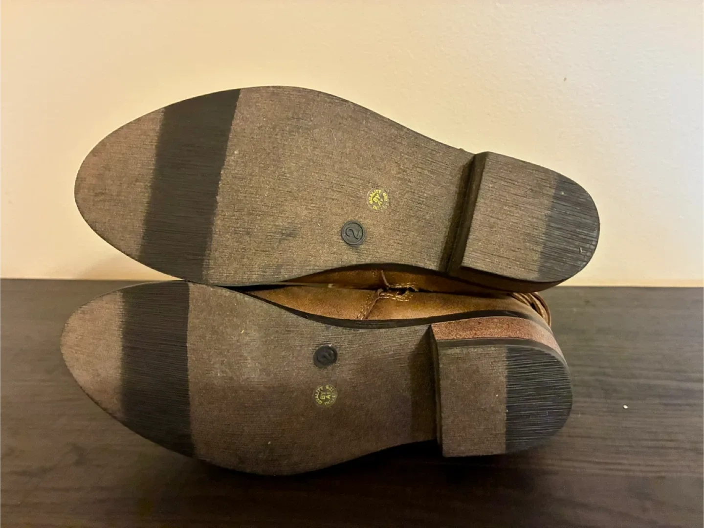 Brown Western Style Boots - Size 2M image indicator(8)