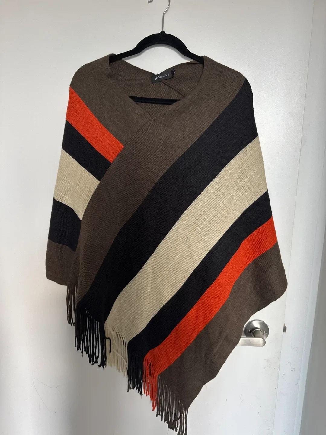 Striped Poncho