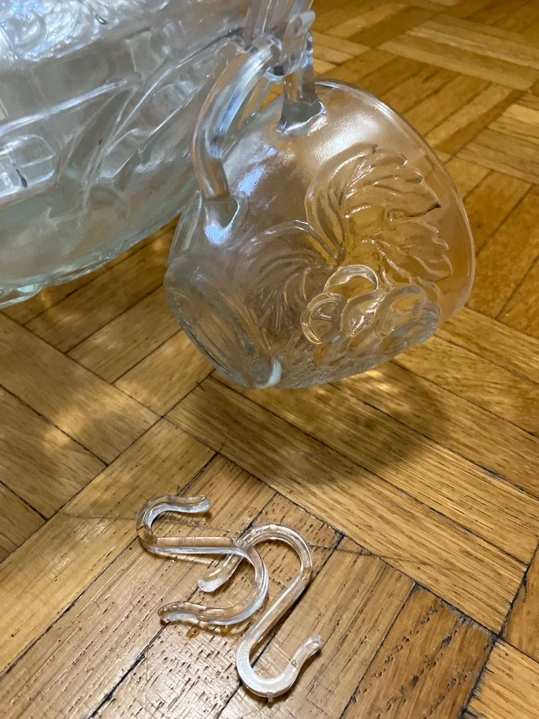 Glass Punch Bowl Set with 12 Cups image indicator(3)