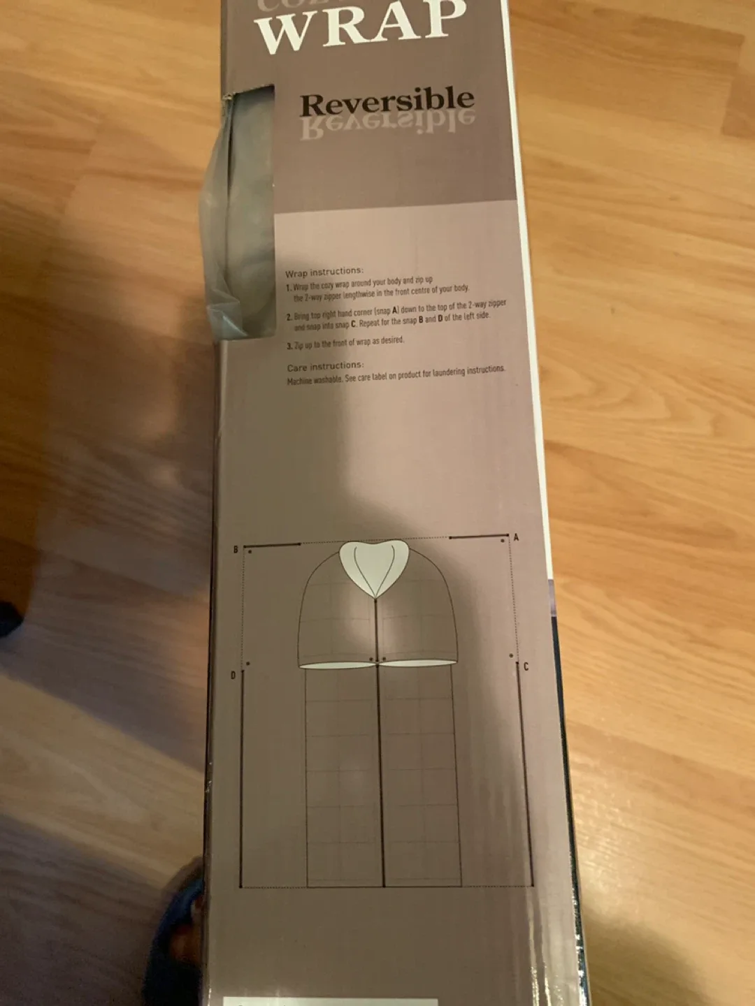 Reversible Cozy Wrap - 62x68 image indicator(3)