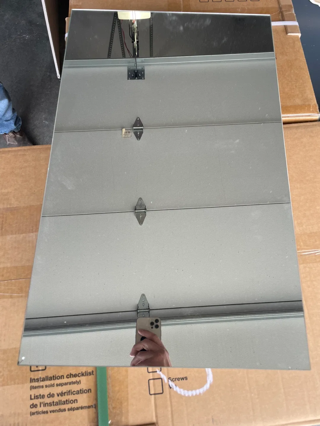 Zaca Vanity Organizer & Mirror