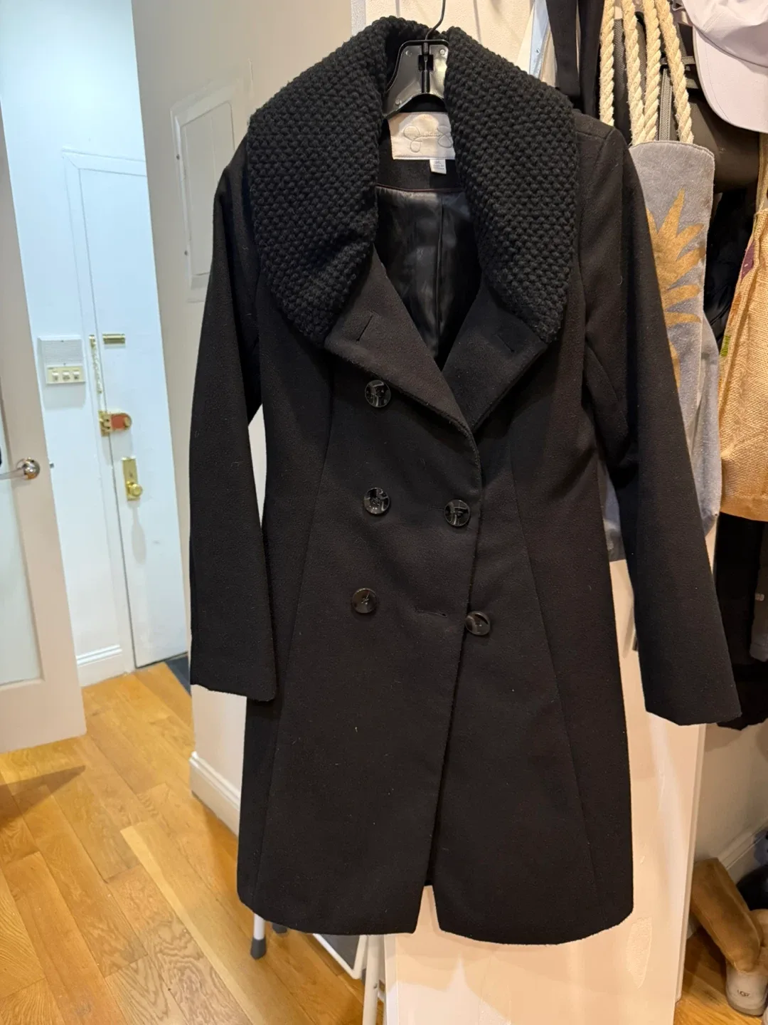 Jessica Simpson Black Coat