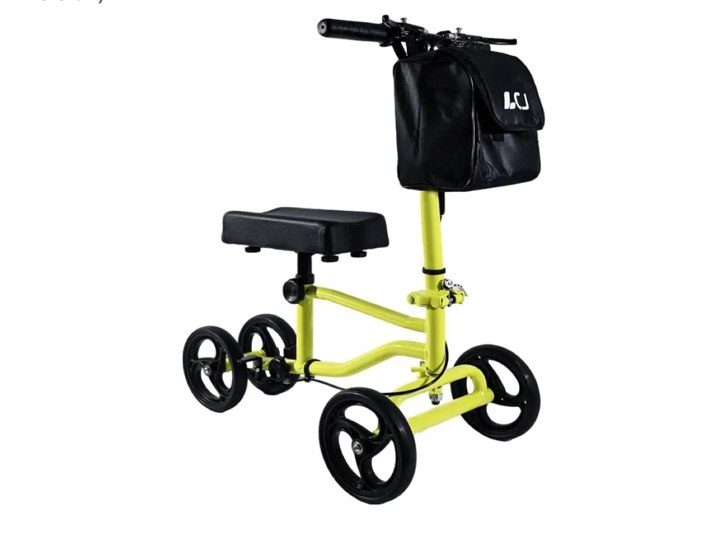 Knee Walker Scooter with Shopping Bag