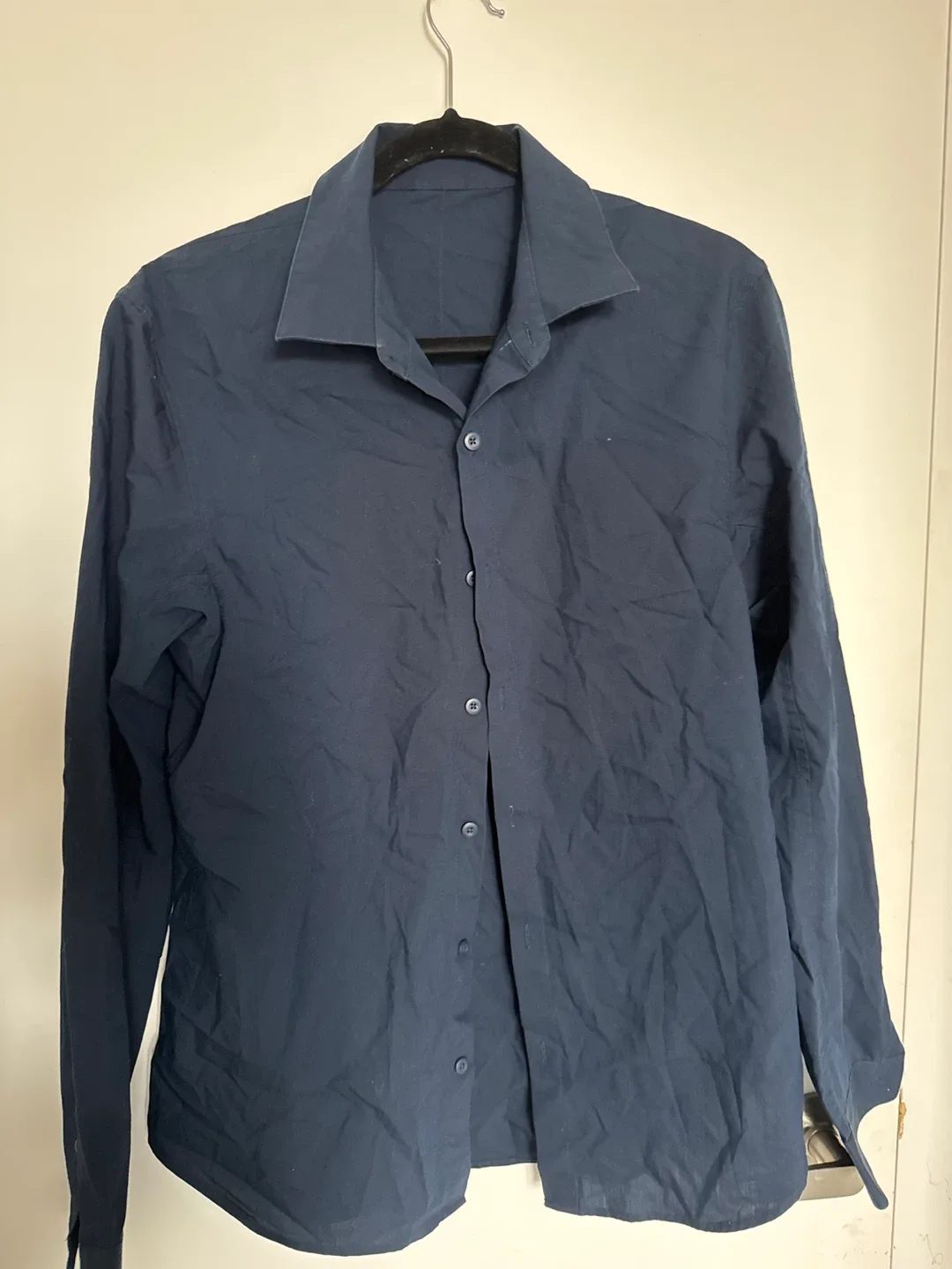 Navy Blue Button-Down Shirt image indicator(2)