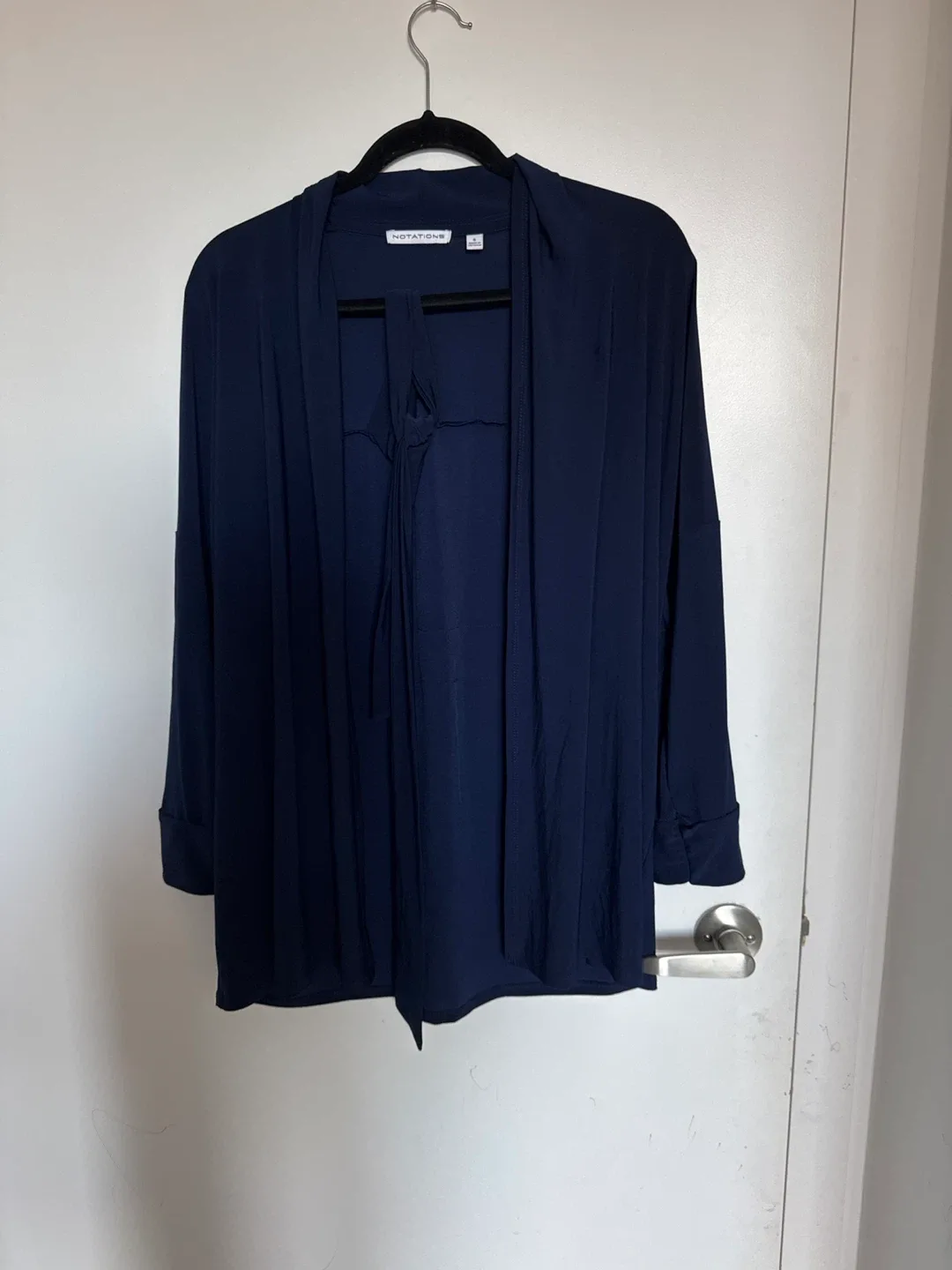 Notations Blue Cardigan - Size S image indicator(3)