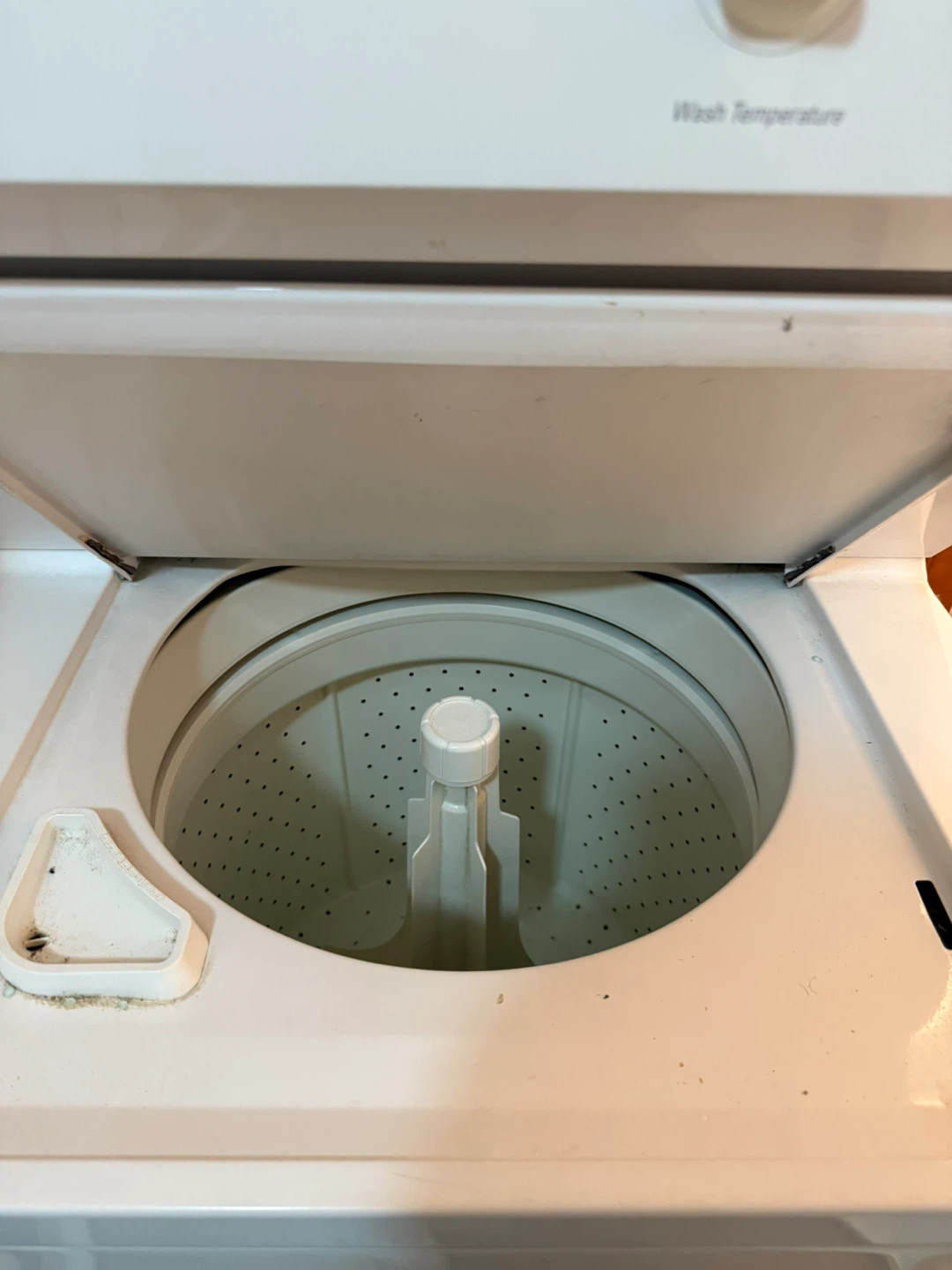 White Stacked Washer and Dryer - photo 5