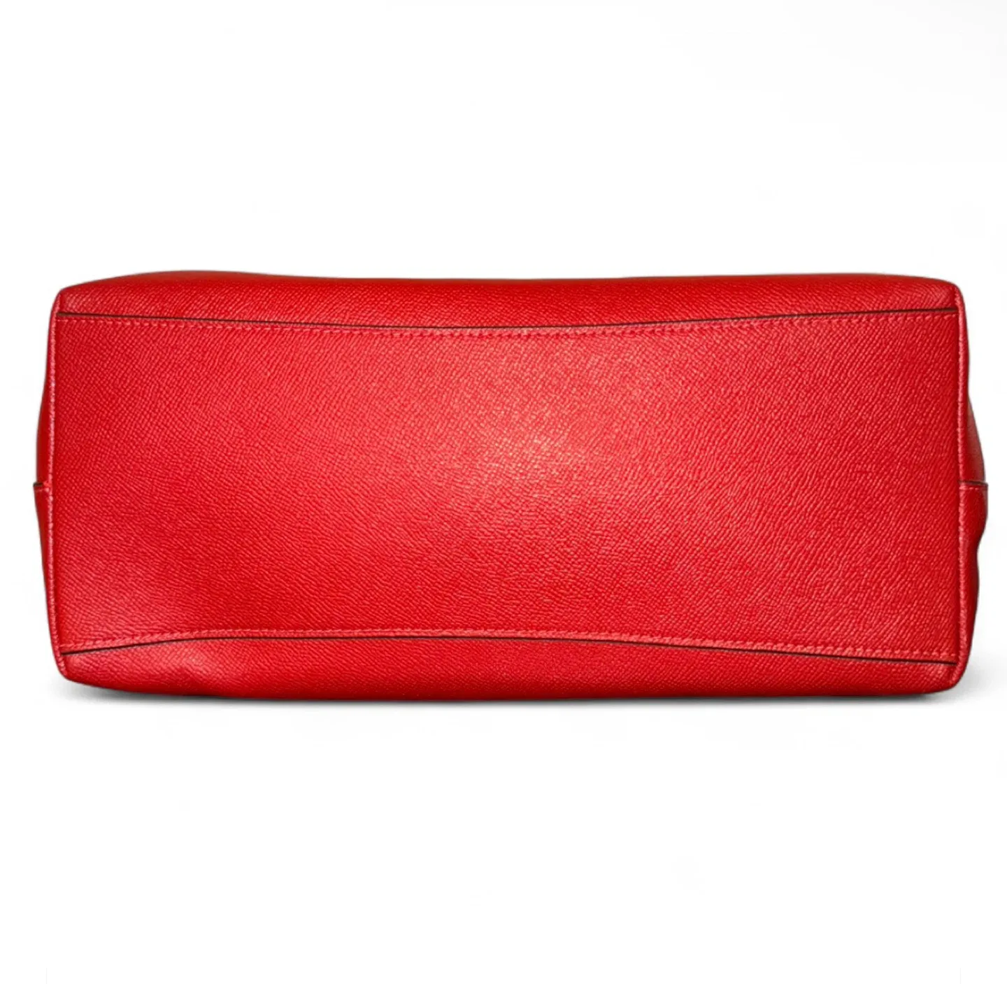 NWOT Coach Red Leather Gallery Tote Bag Purse image indicator(3)