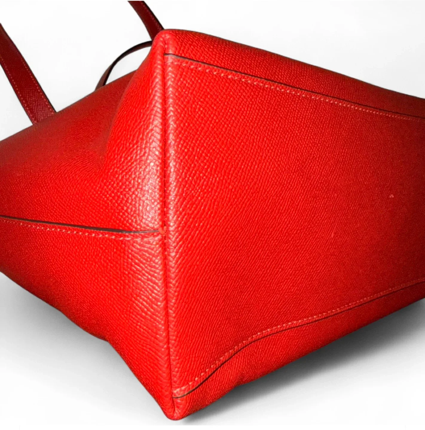 NWOT Coach Red Leather Gallery Tote Bag Purse image indicator(6)