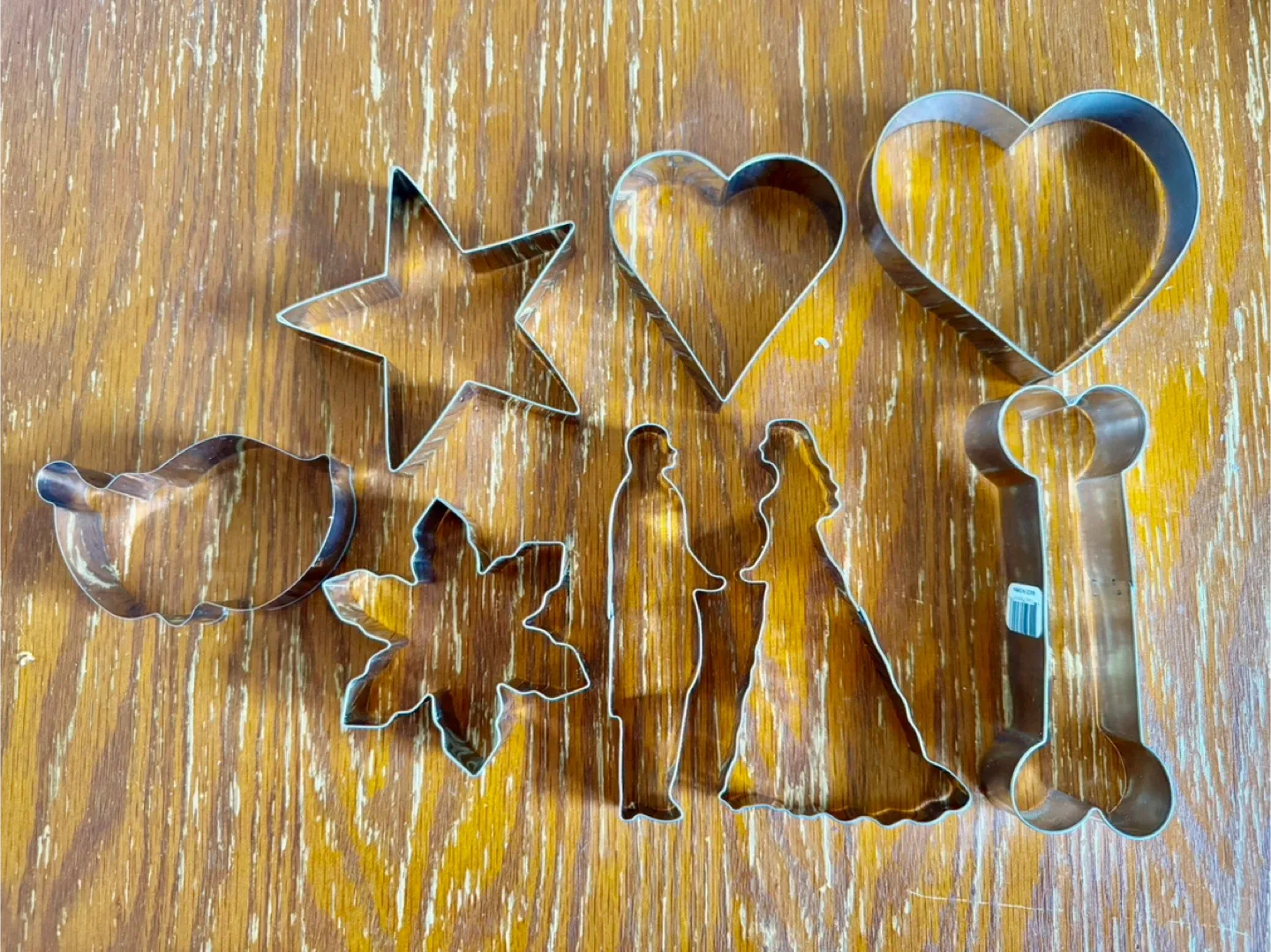 Cookie Cutters - Star, Heart, Bride & Groom, Bone, More!