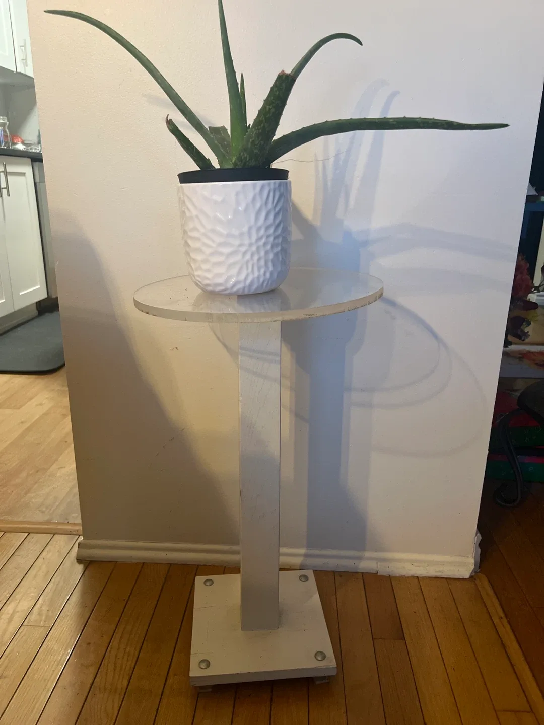 Cute White Accent Table
