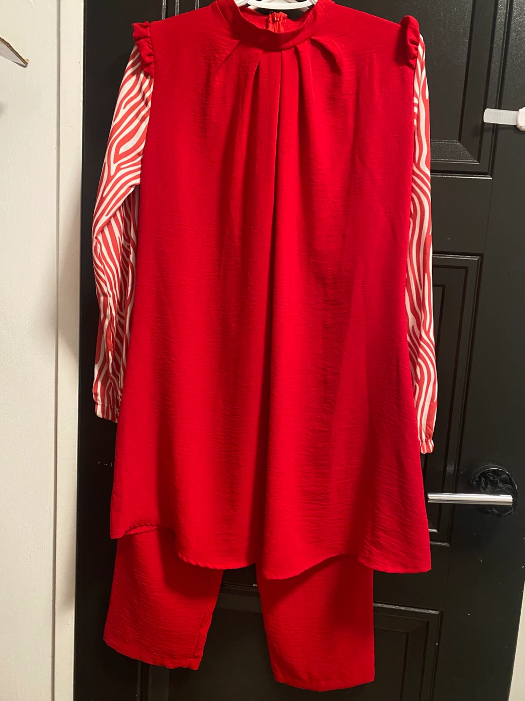 New (Unused ) M.A.T Fashion Red Dress, Size 40 - photo 4