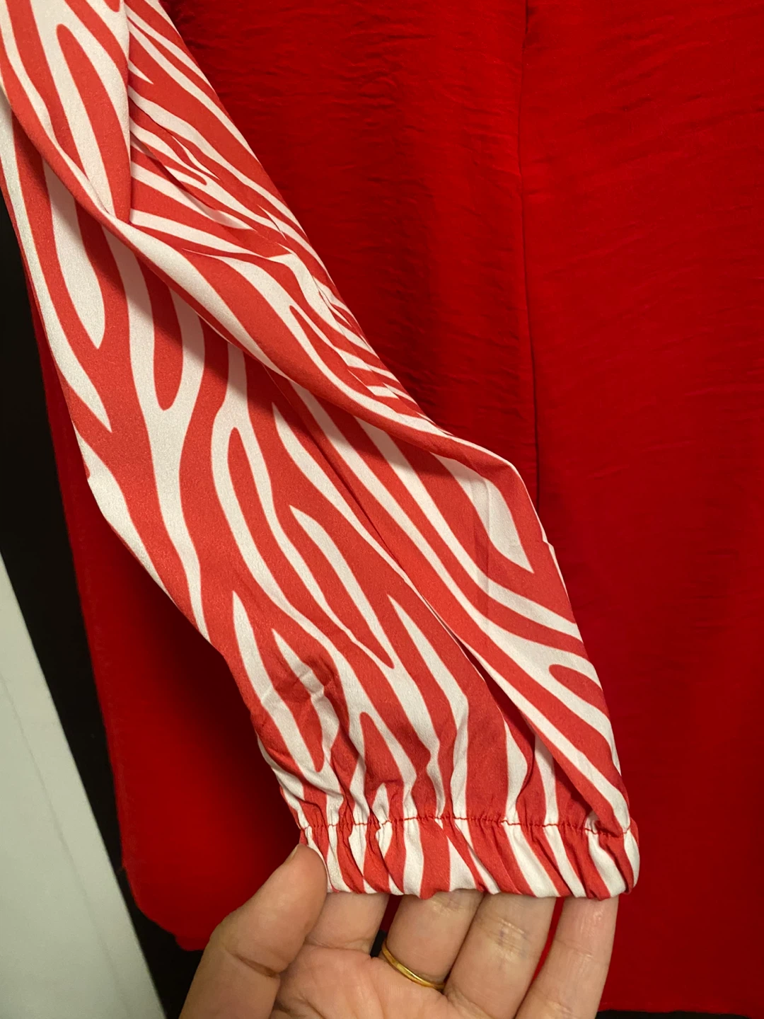 New (Unused ) M.A.T Fashion Red Dress, Size 40 - photo 5