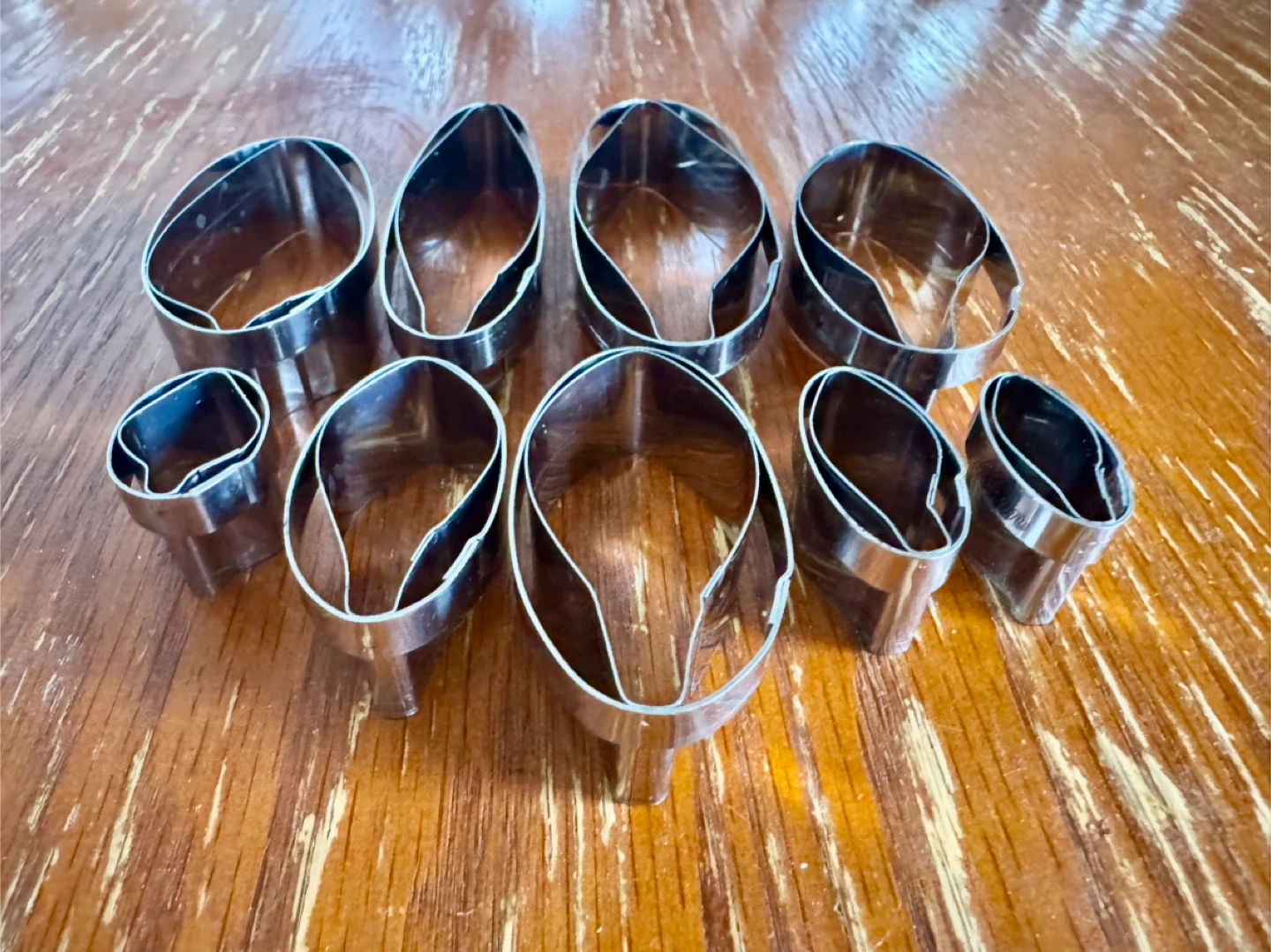 Leaf Cookie Cutters - Set of 9 - photo 2