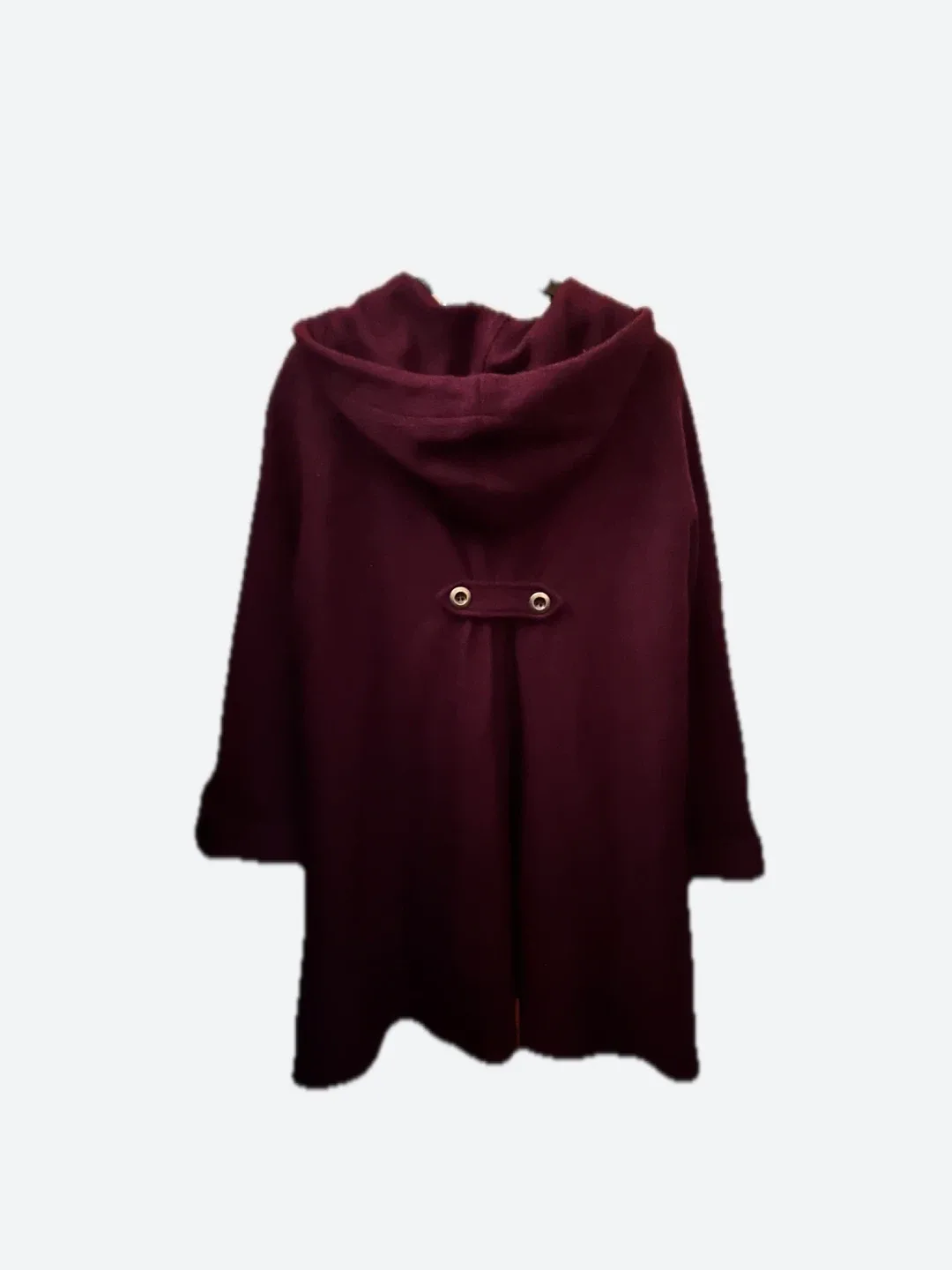 Hooded Coat - Burgundy image indicator(2)