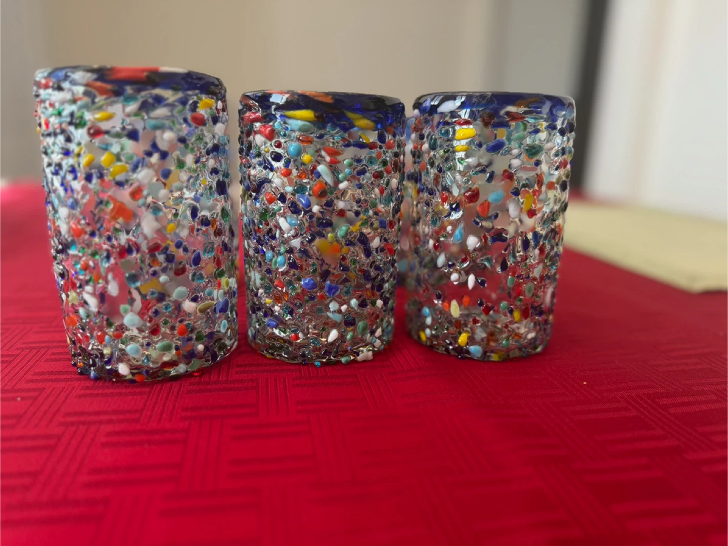 Hand Blown Mexican Drinking Glasses (Set of 6) - photo 2