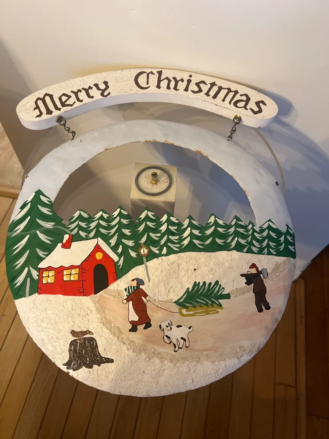 Vintage Merry Christmas  Decoration