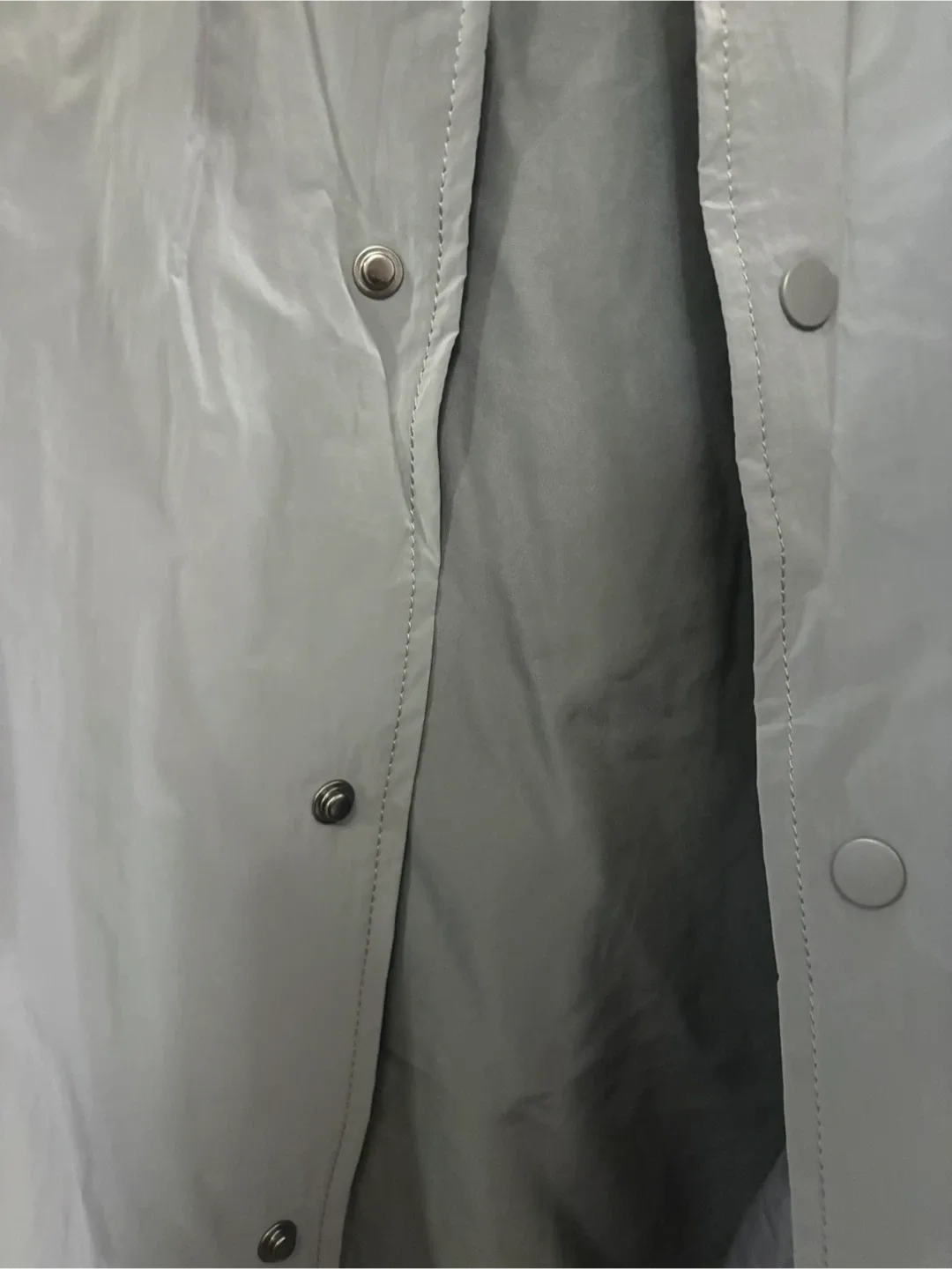 Zara Men’s Grey Lightweight Jacket - Size M image indicator(3)