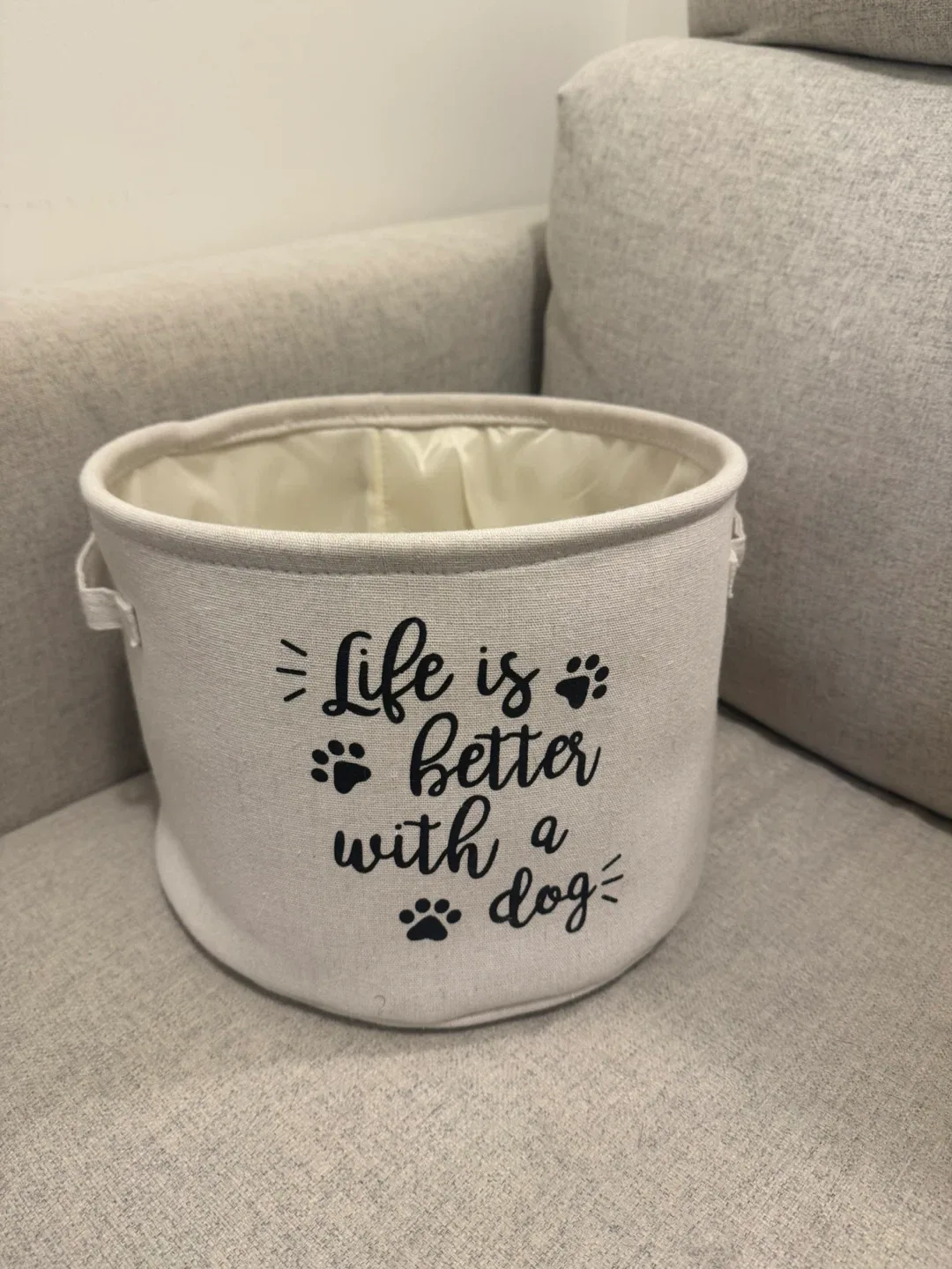 Life is Better with a Dog Storage Bin image indicator(2)