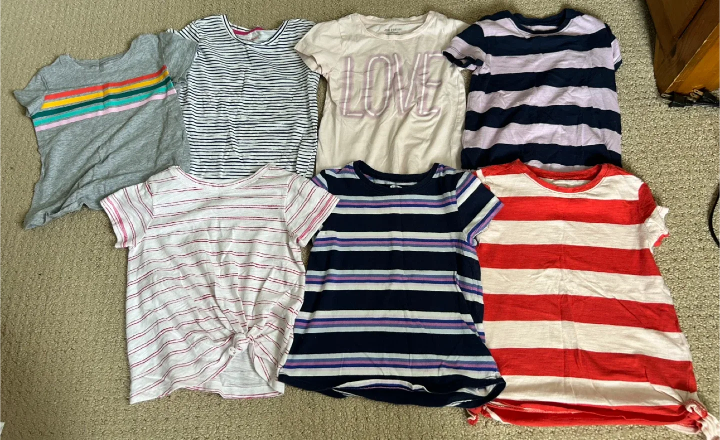 Girls' T-Shirt Bundle - Size 5