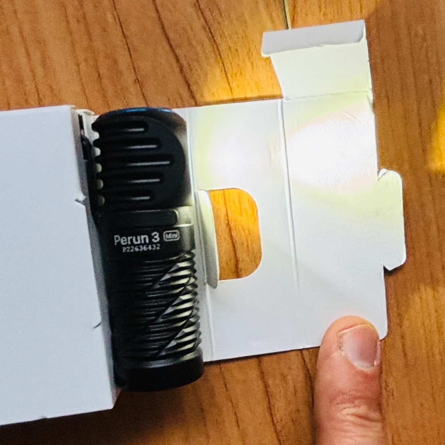 *New* $106 Olight Perun 3 Mini Flashlight with Headlamp image indicator(2)