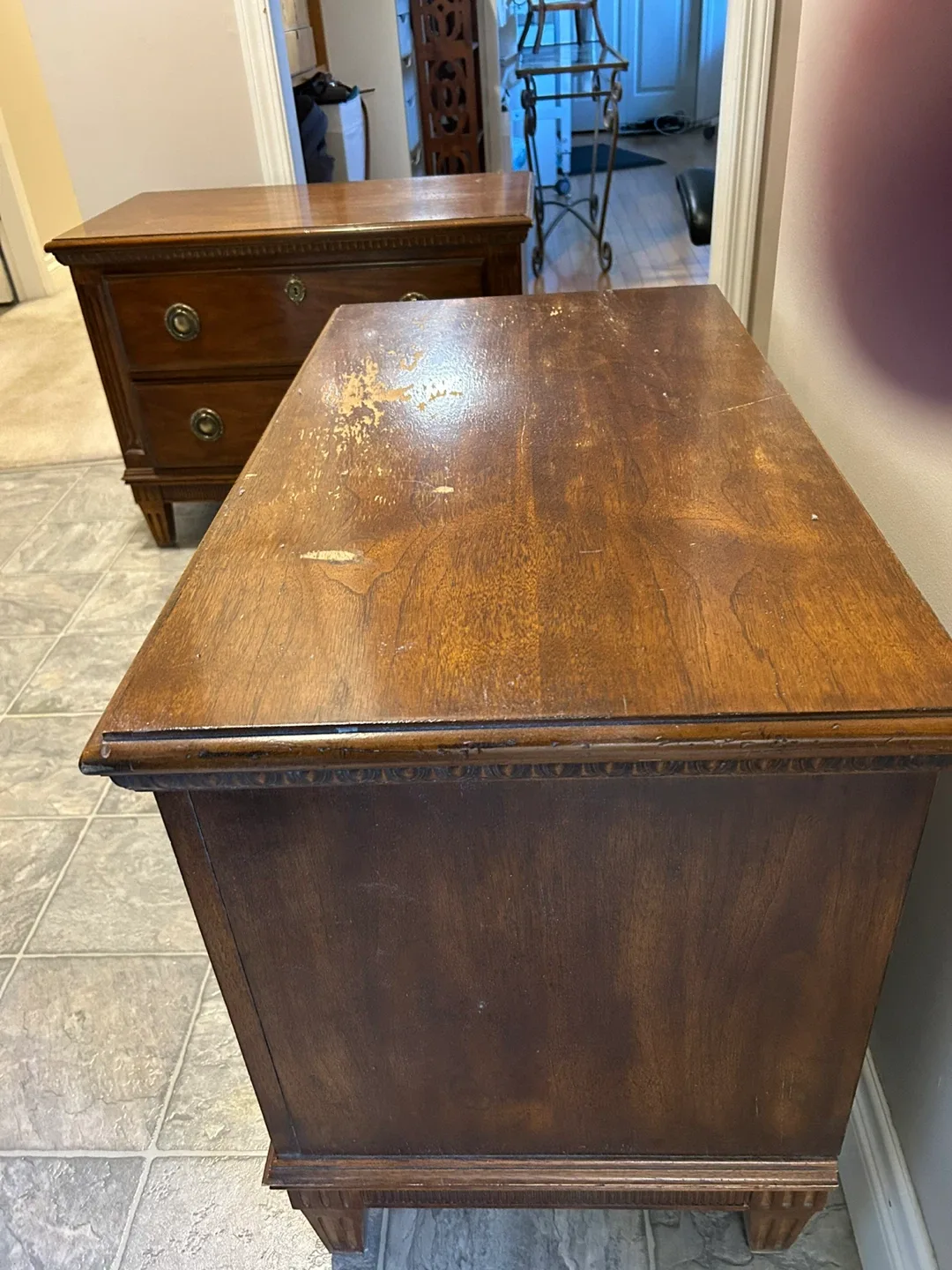 Heritage Estates 2-Drawer Wood Nightstand image indicator(3)