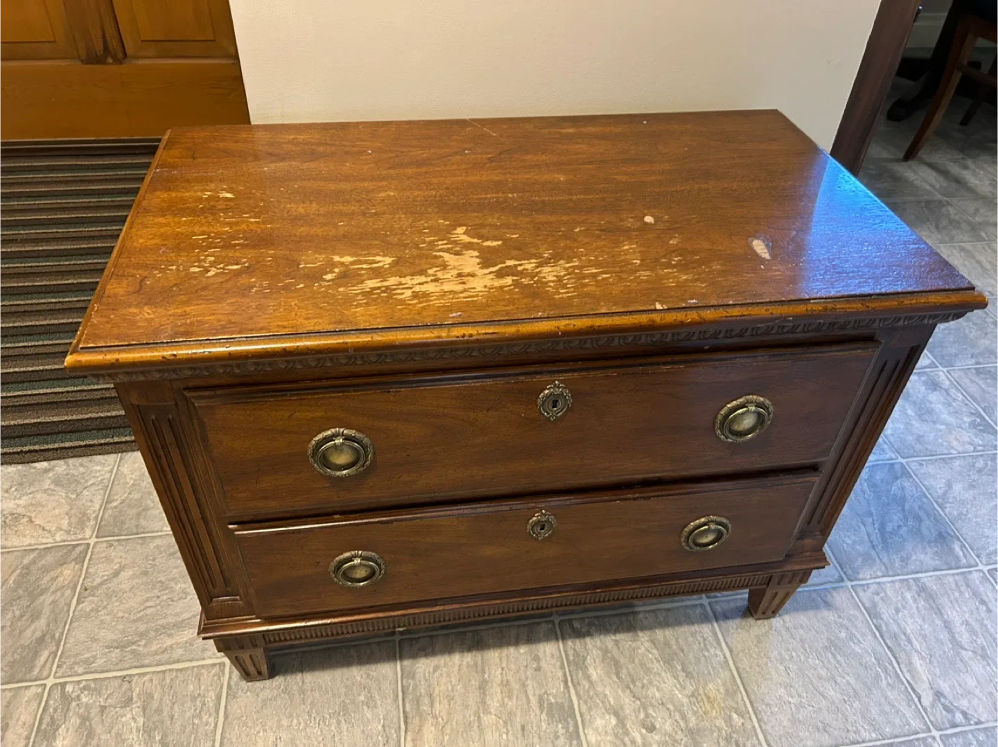 Heritage Estates 2-Drawer Wood Nightstand image indicator(2)