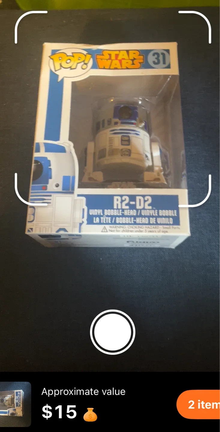 Funko Pop! Star Wars R2-D2 bobblehead #31 image indicator(2)