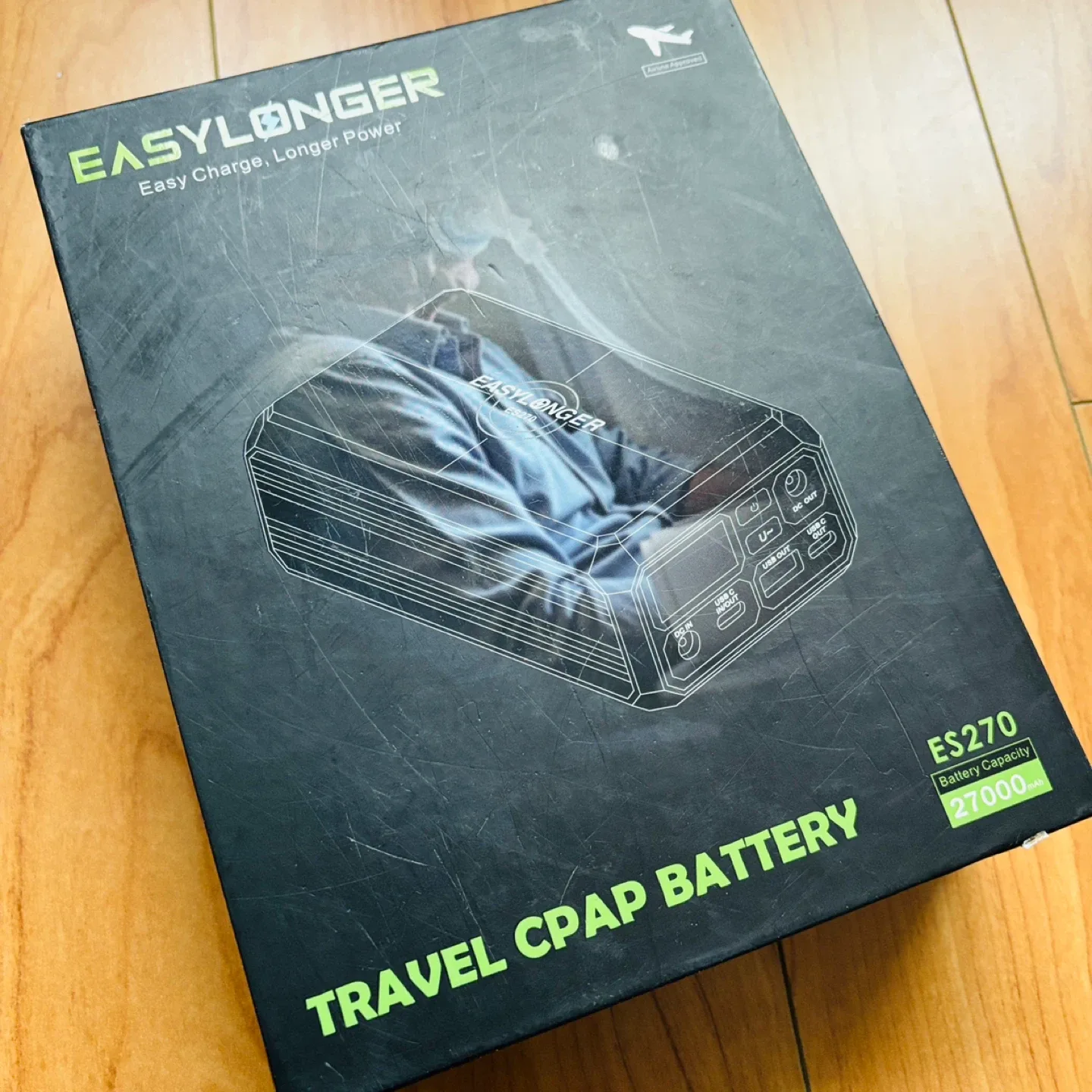 *New* $215 Easylonger ES270 Travel CPAP Battery