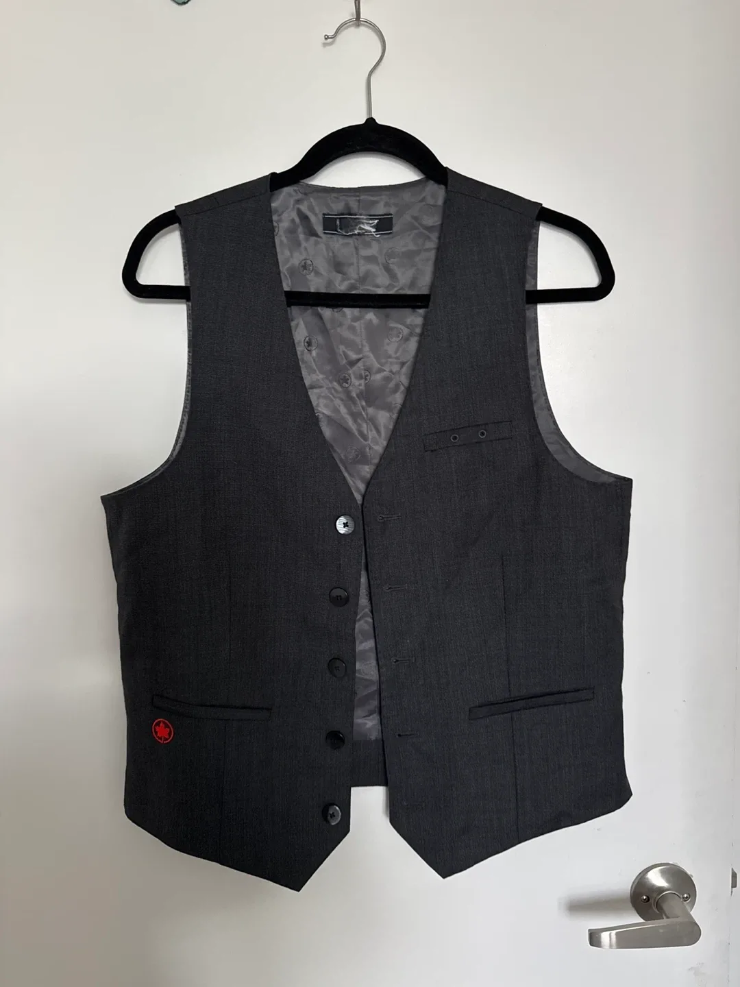 Men's Grey Vest