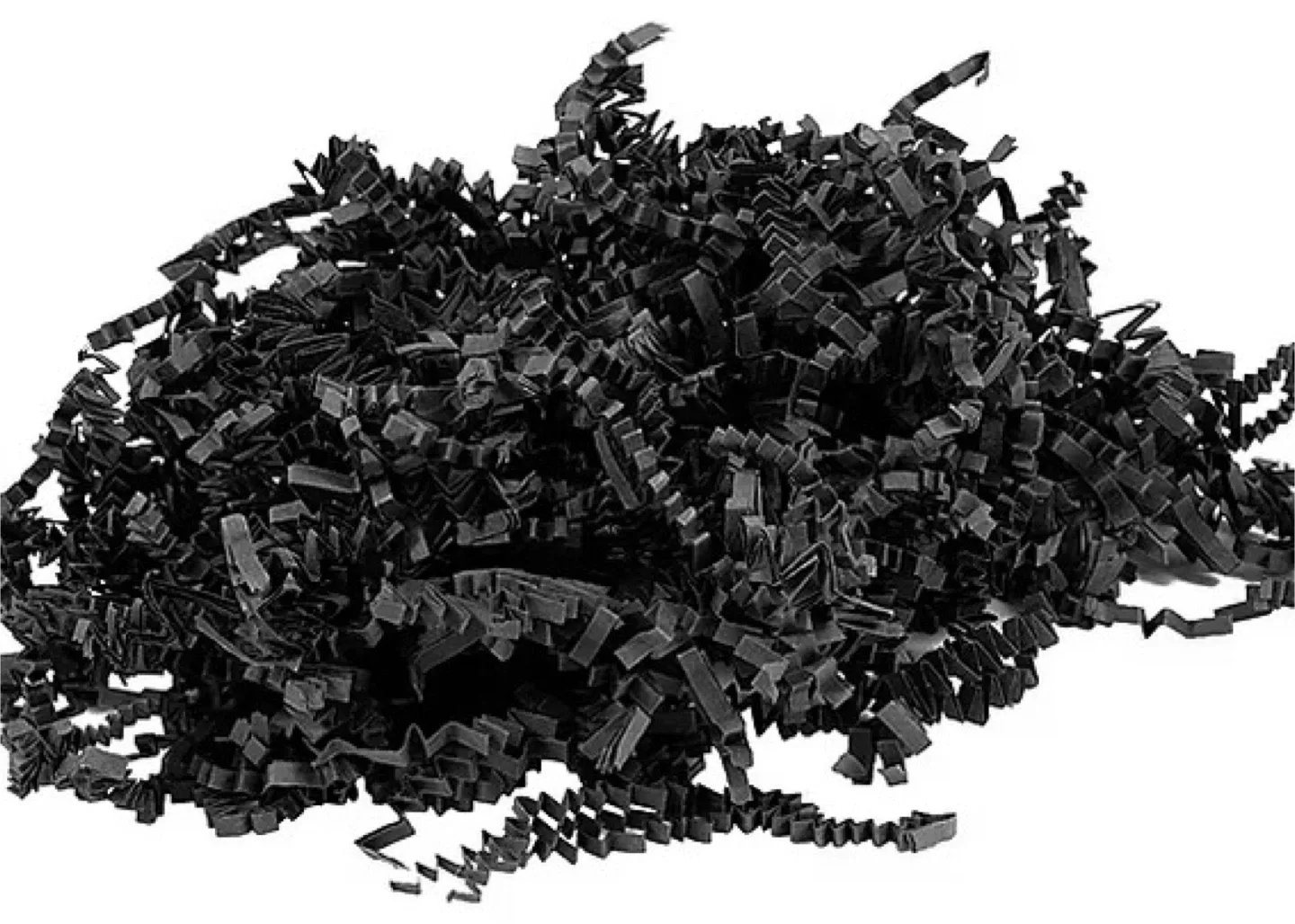 8lb Box of Shredded Black Crinkle Paper image indicator(2)