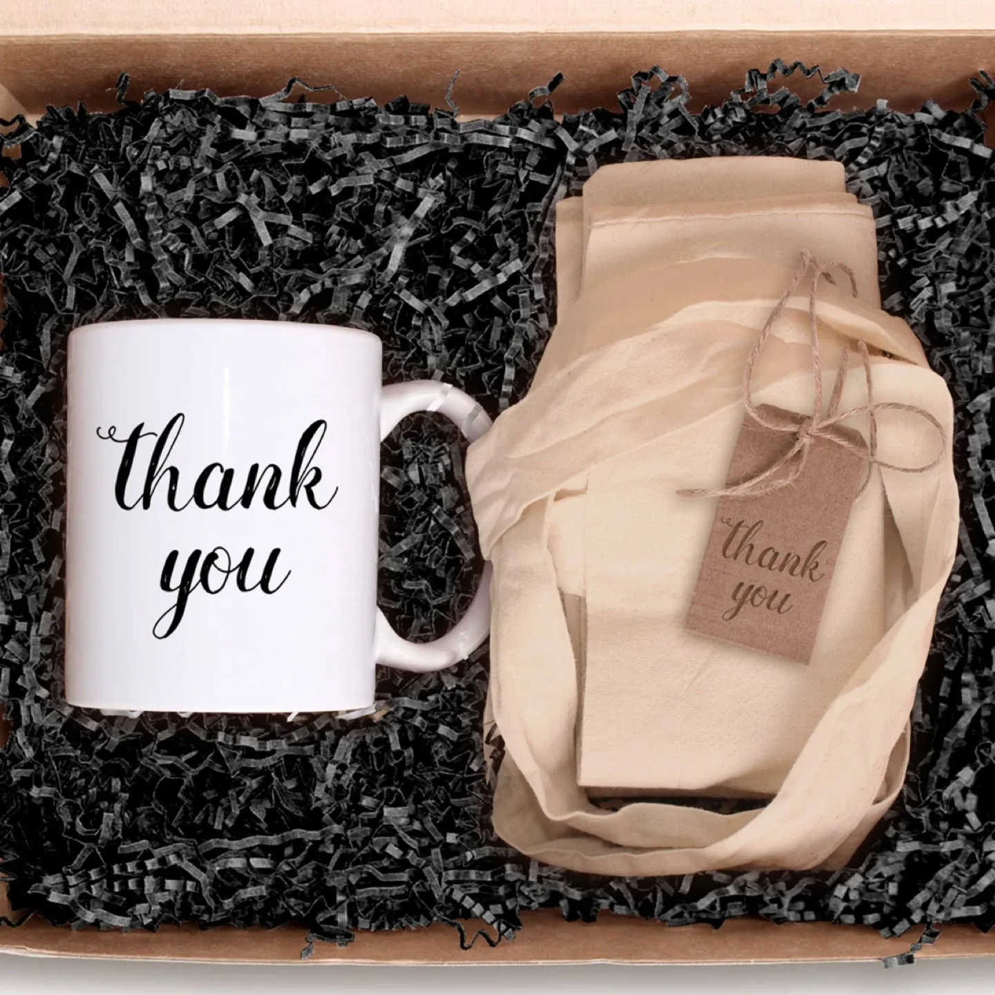 8lb Box of Shredded Black Crinkle Paper image indicator(4)