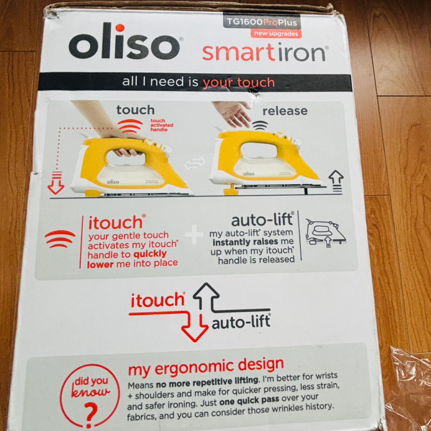 *New* $305 Oliso Smart Iron TG1600 ProPlus - photo 5