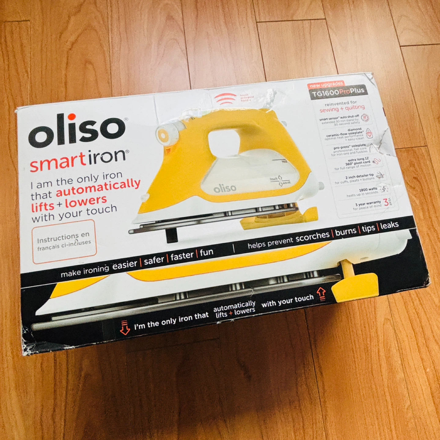 *New* $305 Oliso Smart Iron TG1600 ProPlus - photo 2