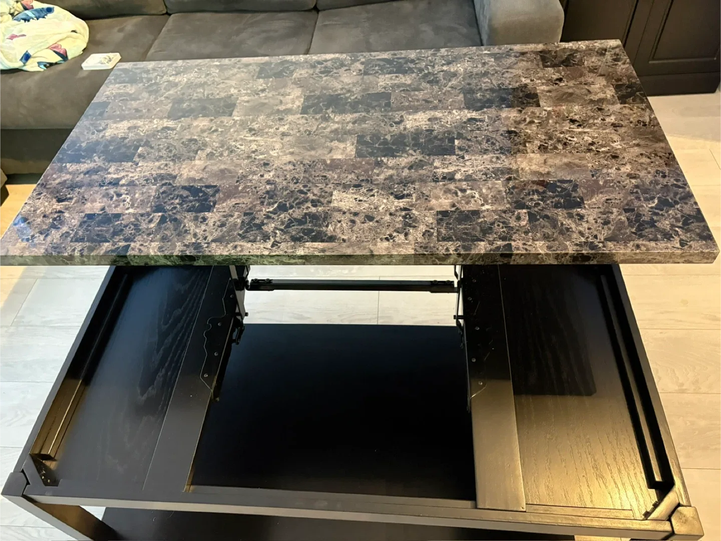 Lift Top Coffee Table - Black Frame image indicator(2)