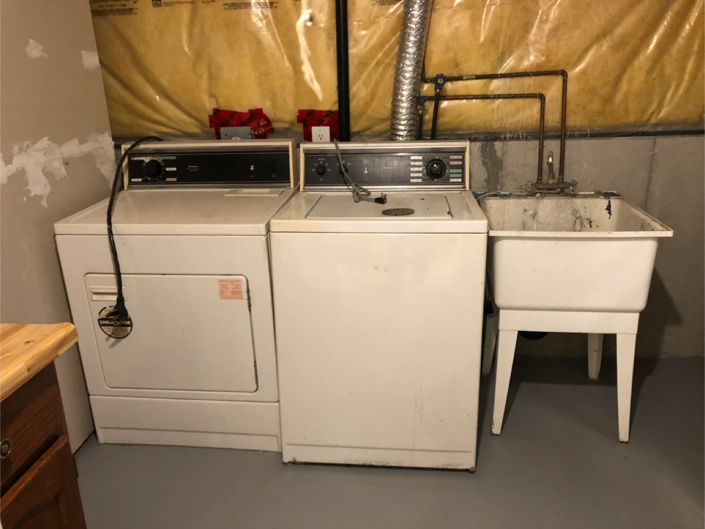Kenmore Washer and Dryer Set - White