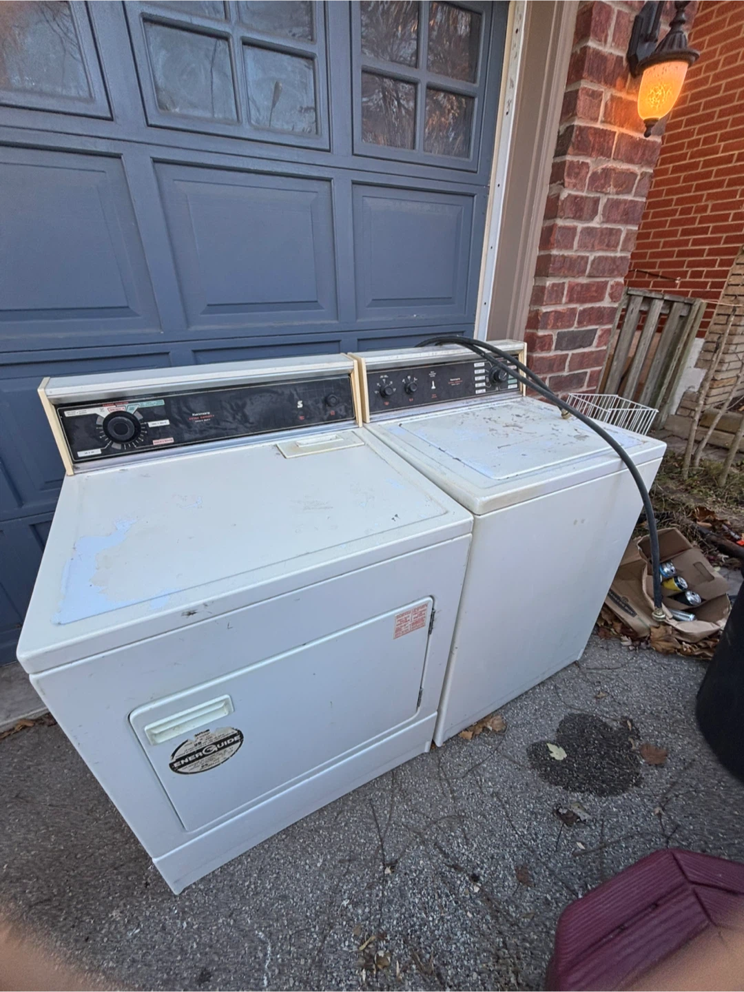 Kenmore Washer and Dryer Set - White - photo 4