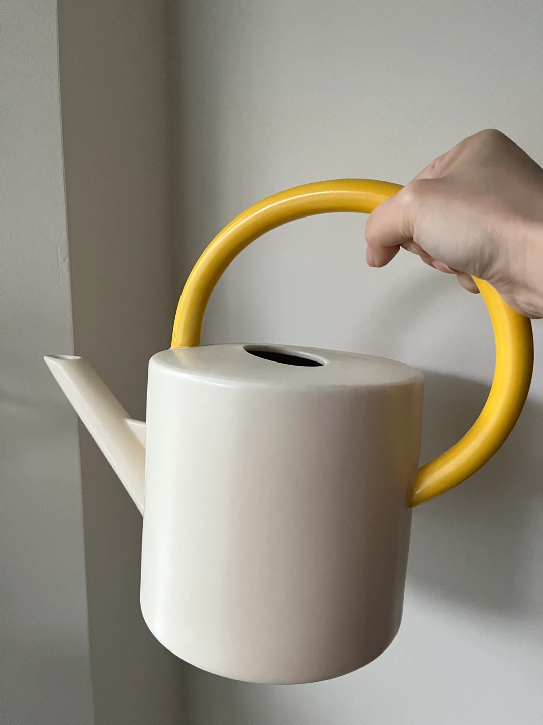 OUI Watering Can Sunflower, Bisque