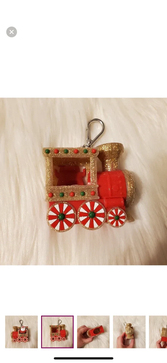 Bath & Body Works Santa Train Pocketbac Holder image indicator(2)