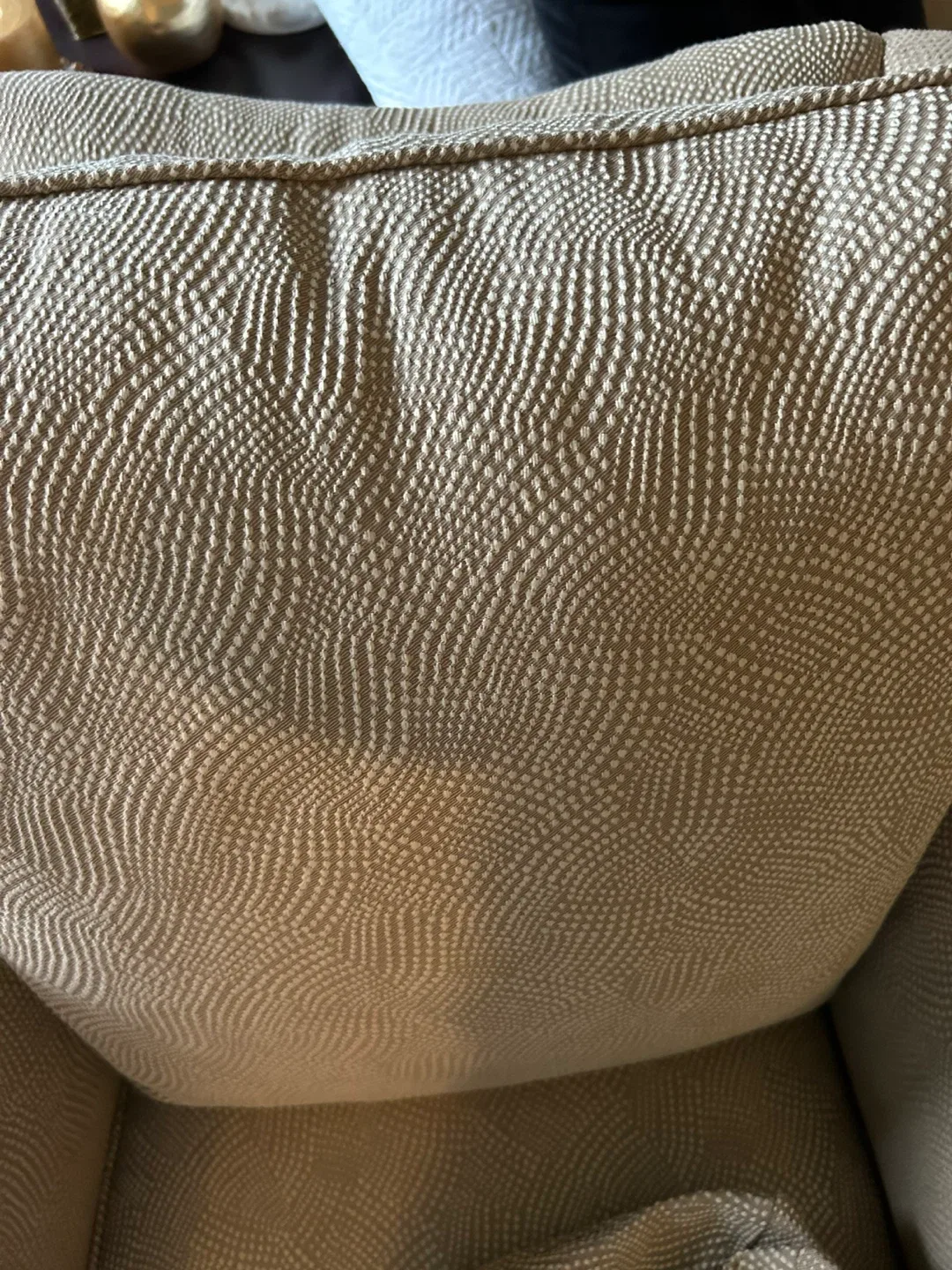 Beige Armchair Ethan Allen soft image indicator(6)